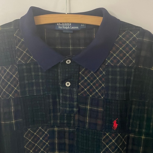 Vintage Patchwork ‘Made in Hong Kong’ Ralph Lauren Polo - Picture 4 of 7
